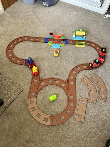 Elc happyland train station - train,