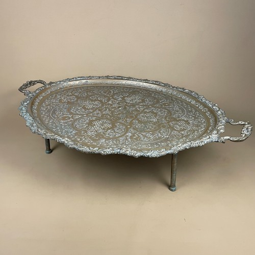 Large ornate serving tray - ornate,