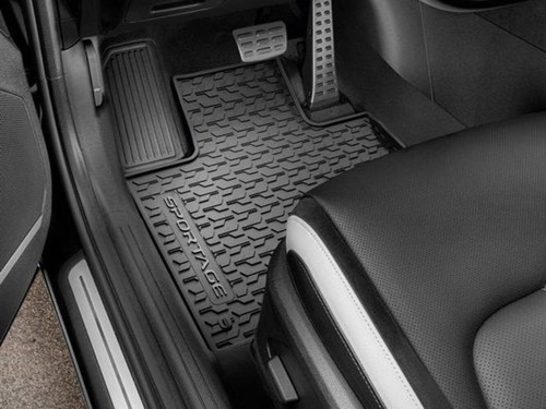 Genuine all weather mats - mats, kia