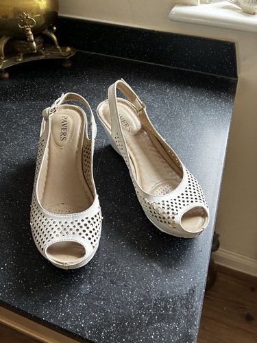 Pavers peep toe - peep, wedge