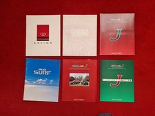 Toyota Japanese JDM Car Brochures, Rav4, Rav4J, Estima, Hilux Surf, Lucida