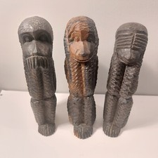 Monkey Ornaments Hand carved