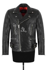 Men's Brando Leather Fashion Jacket Motorbike Marlon Biker Style Jacket