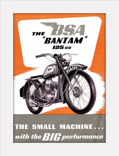 Bsa bantam the - bantam, small