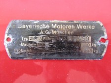 BMW STEIB SPECIAL ID PLATE