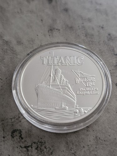 Titanic white star line - white,