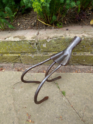 Vintage prong claw hoe - 3,