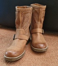 Ladies NEXT tan leather  boots