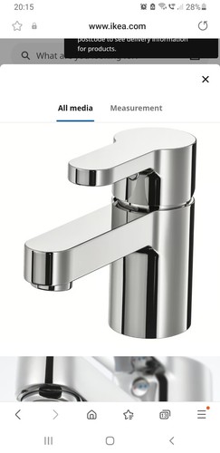 Ikea ensen wash basin mixer - wash,