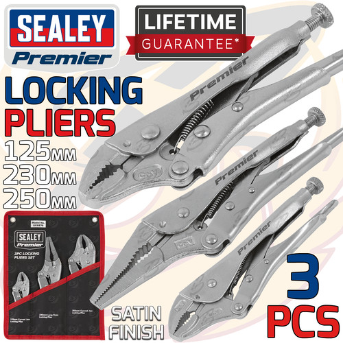 Sealey locking pliers mole - sealey,