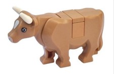 Lego Light Nougat Cow With