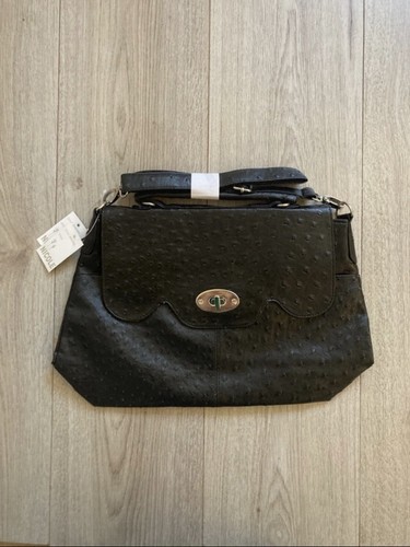Black handbag with detachable - black,