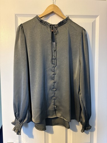 Ladies blouse grey - blouse, size