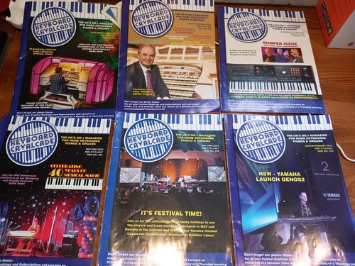 Organ keyboard cavalcade - 6,