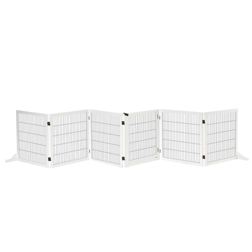 Freestanding pet dog gate - dog,