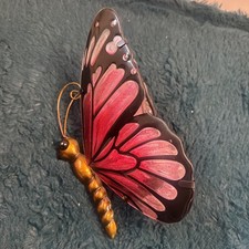 Fairy Light LED Pink Butterfly Cerise Lamp Night Light Nature Display Home Decor