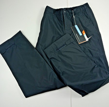 Nike Golf Storm Fit Mens Size Small 26/28 Black Athletic Pants Waterproof Pants