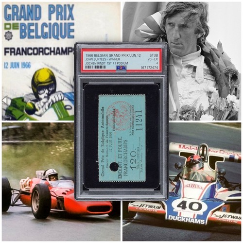 1966 belgian grand prix - belgian, ticket