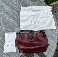 Furla Burgundy Leather