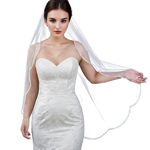 Bridal veils pearls - pearls, and