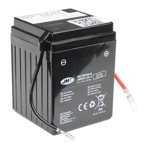 Jmt gel battery - jmt, 6v