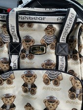 Pipi Bear Changing Backpack Waterproof Baby Changing Bag Nappy Backpack Used