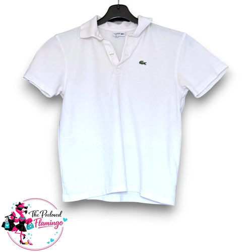 Lacoste sport white polo - sport,