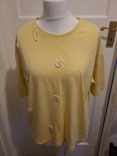 Ladies F&F Size 12-14 Yellow