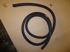 JAGUAR XJ6 2003 - 2009 X350 DRIVER OFF SIDE FRONT DOOR RUBBER SEAL TRIM CHARCOAL