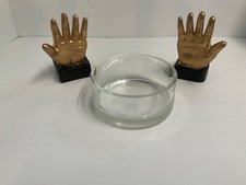 LSA Handmade Rare Polish Heavy glass Sweet Bowl. Very Rare.