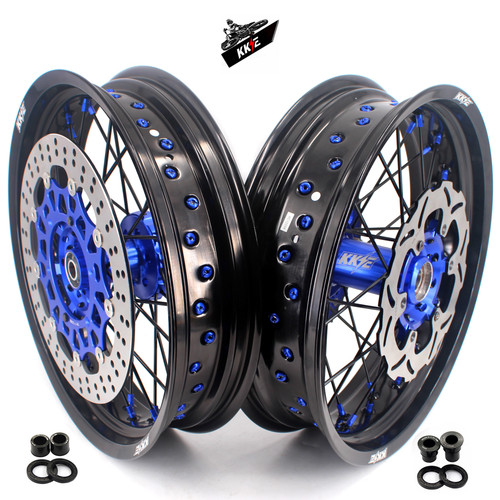Kke supermoto wheels rims - 17'',
