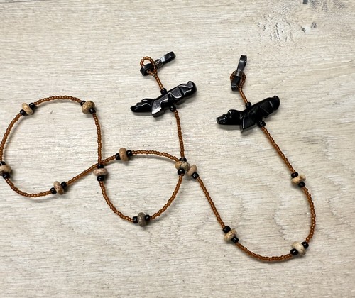 Handcrafted beaded eyeglass - beaded,