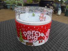 M&S Marks And Spencers Percy Pig Musical Rotating Biscuit Sweet Tin Christmas