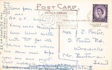 FAMILY HISTORY - GENEALOGY - POSTCARD - FOSTER - WOODVILLE FOSTER RD