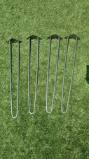4 X Steal Metal Hair Pin  Table Legs  71 Cm