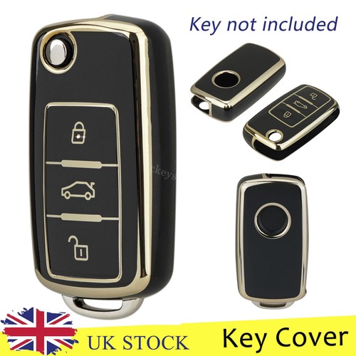 Tpu remote car key fob - key, case