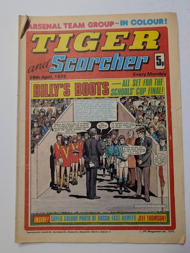 Tiger and scorcher - and, 26th