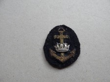 Merchant Navy Leading Seaman Bullion Cloth Badge  BO