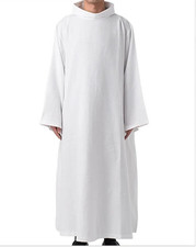 Clergy Cassock Robe Middle