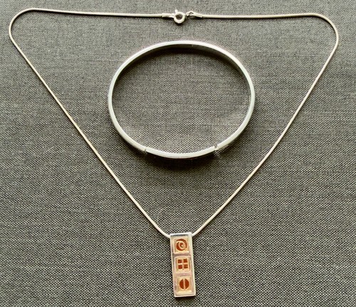 Vintage set ortak sterling - set,