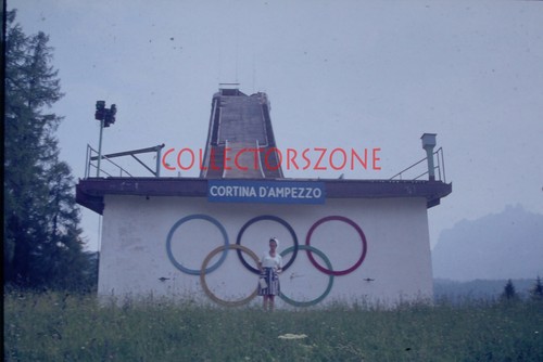 35mm slide 1976 cortina italy - slide,