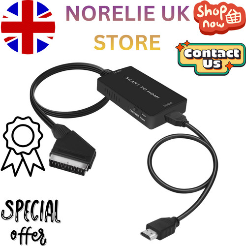 Scart hdmi converter audio - scart, to