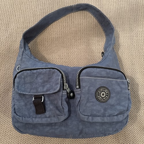 Kipling large denim blue - kipling,