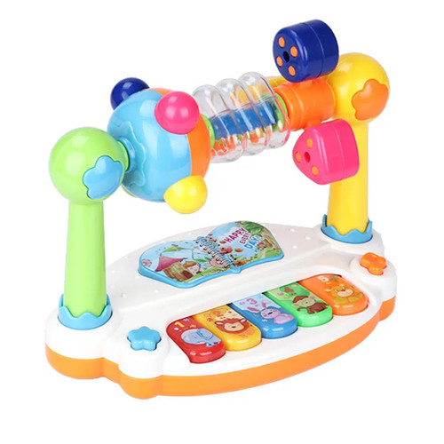 Baby piano toys kids rotating - piano,