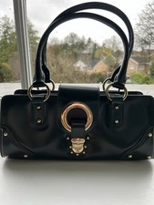 Dolce & Gabbana women's  handbag in very dark green patent leather.  Unused.