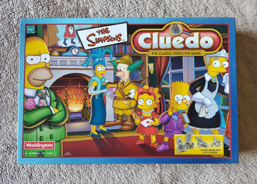 The simpsons cluedo board game - simpsons,