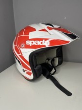 Spada Edge Open Face Motorcycle Helmet Size S