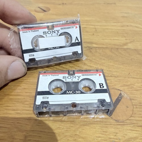 Sony 30 microcassette - 2,