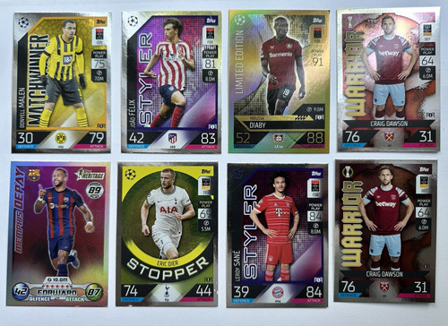 Topps match attax card - topps,