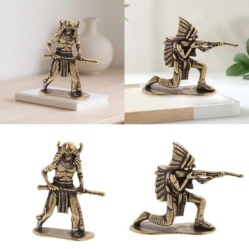 Indian warrior figurine - indian,